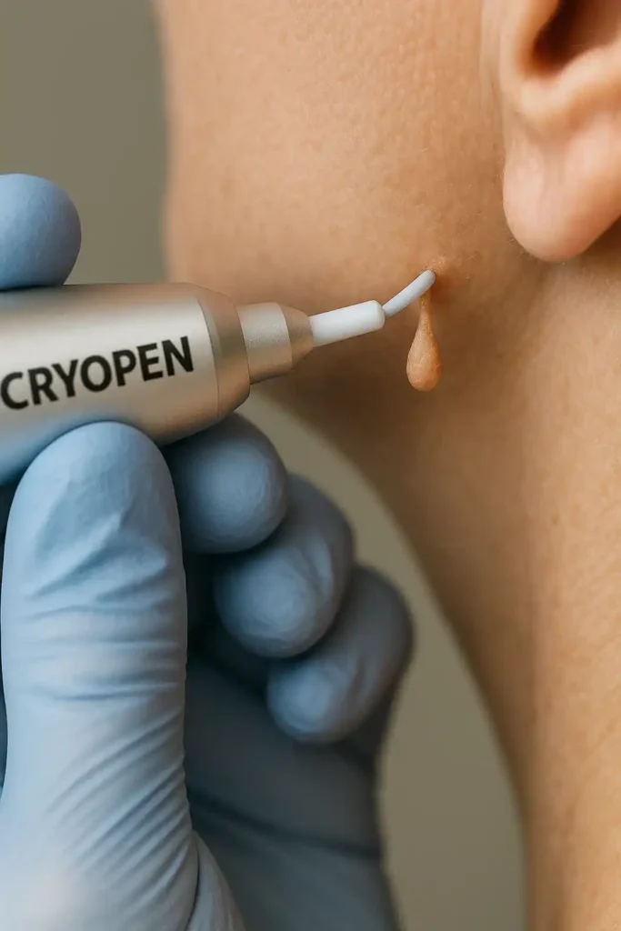 Cryopen for skin tags removal Winchmore Hill speak to our team today!