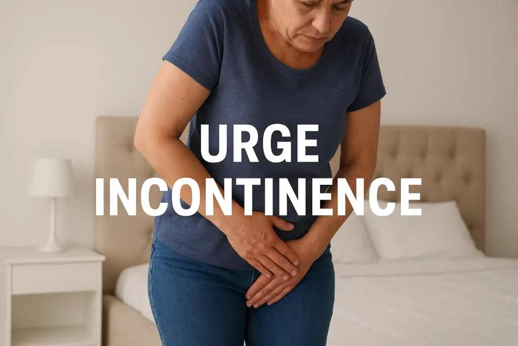 how to manage urge incontinence Winchmore Hill symptoms