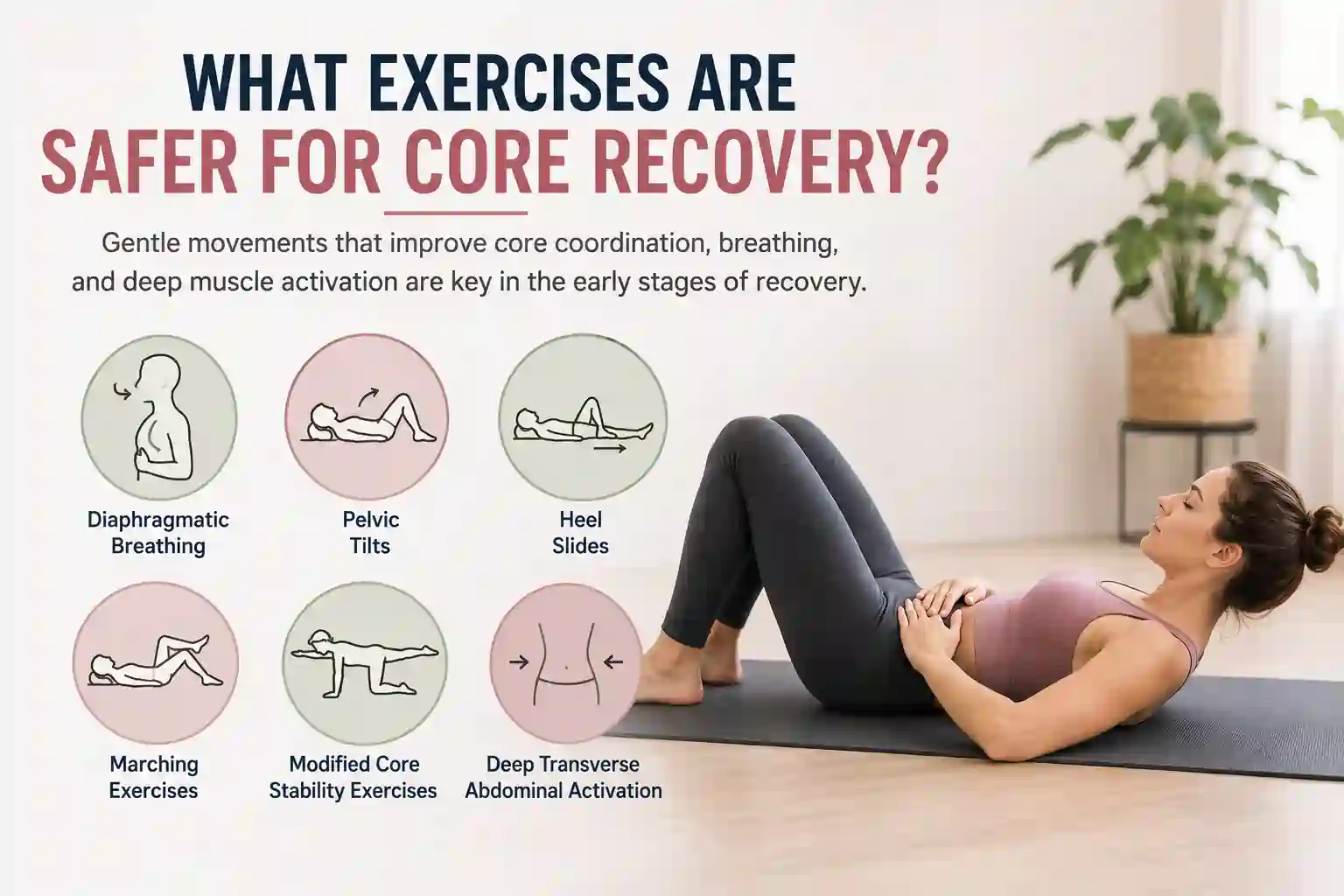 What Exercises Are Safer for Core Recovery Winchmore Hill