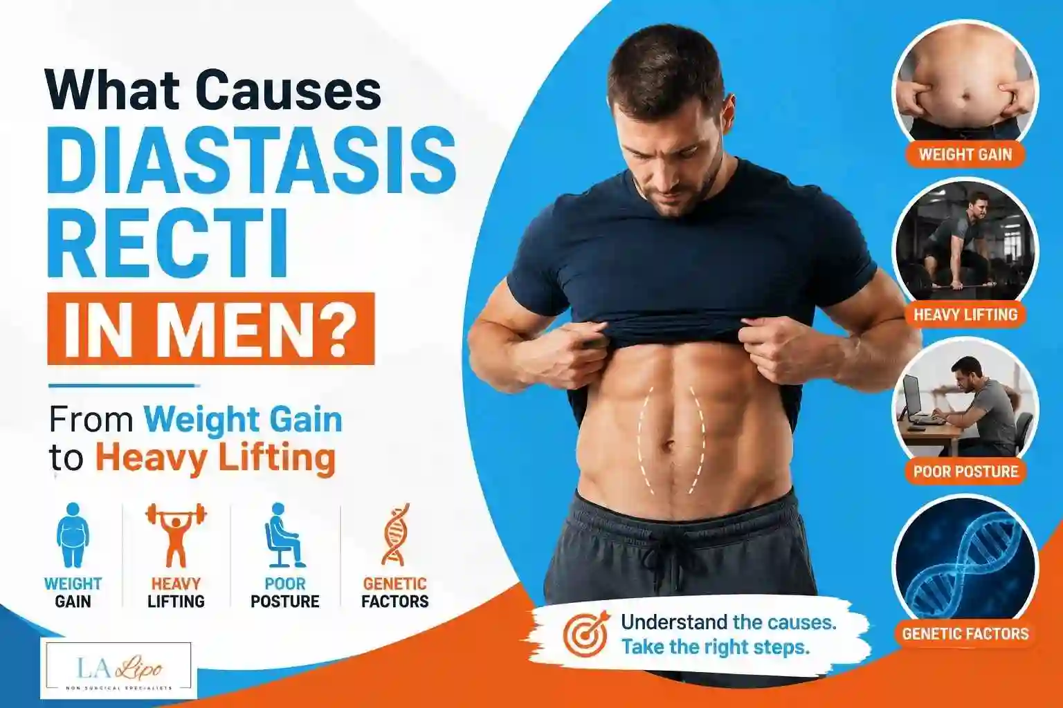 What Causes Diastasis Recti in Men? From Weight Gain to Heavy Lifting Winchmore Hill